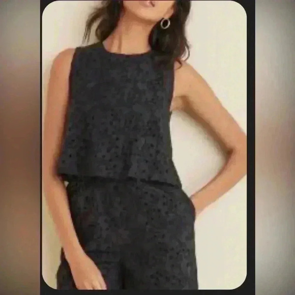 Venus all black romper size 12 - Picture 2 of 16